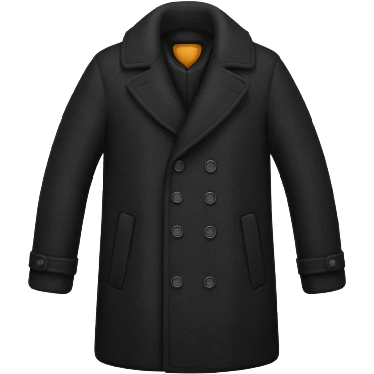 black coat emoji