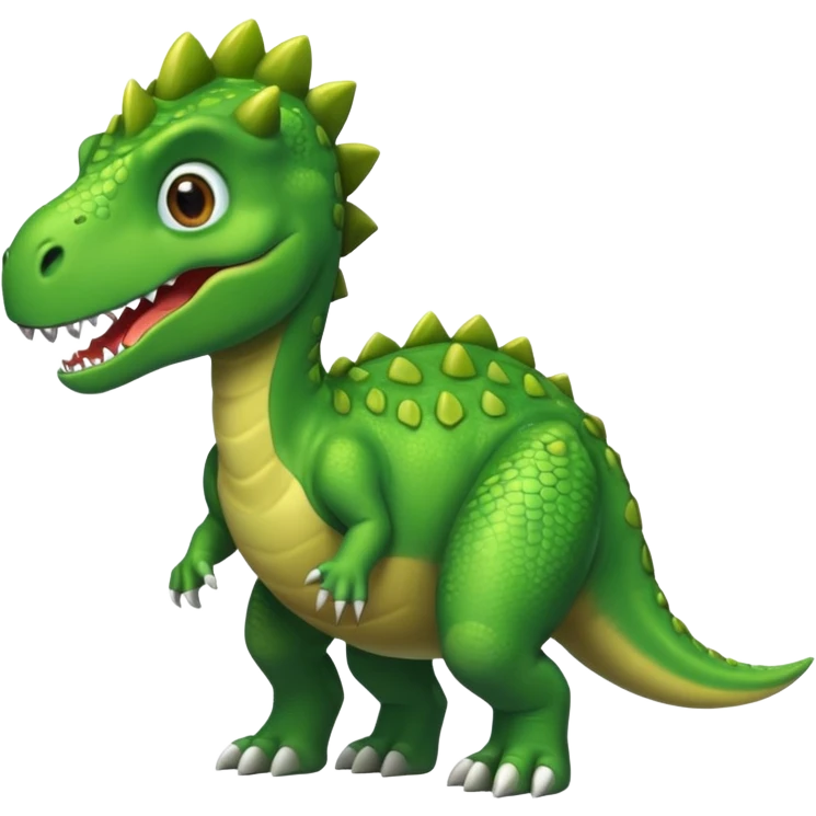 un dinosaurio  emoji