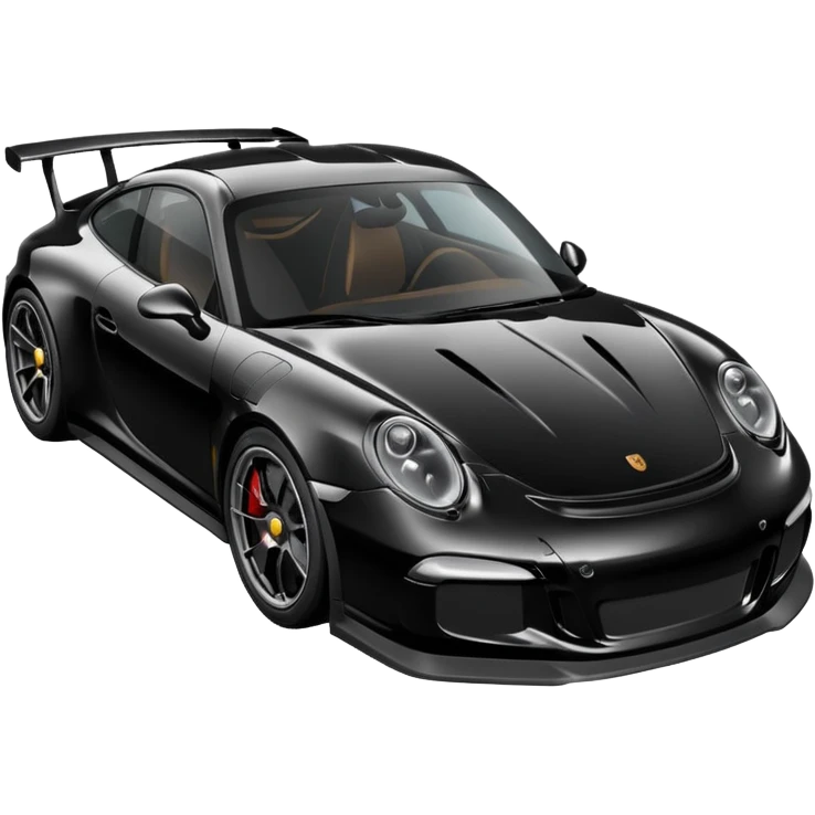 black porsche gt3 emoji
