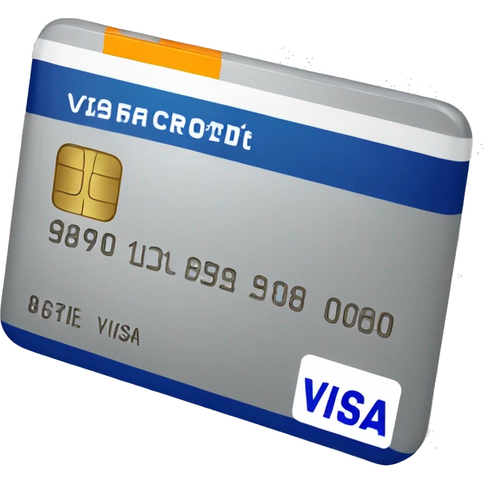 visa credit card emoji