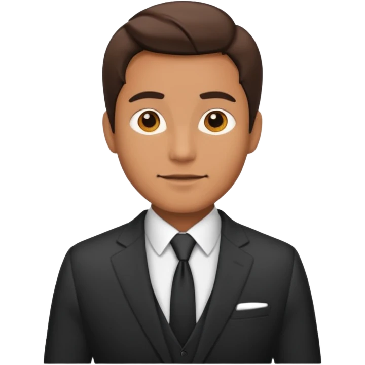 man in a suit emoji