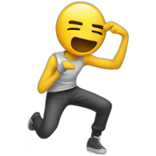 Emoji dab emoji