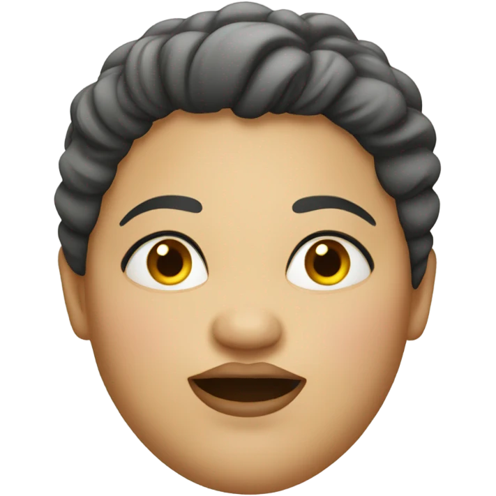 Fat woman  emoji