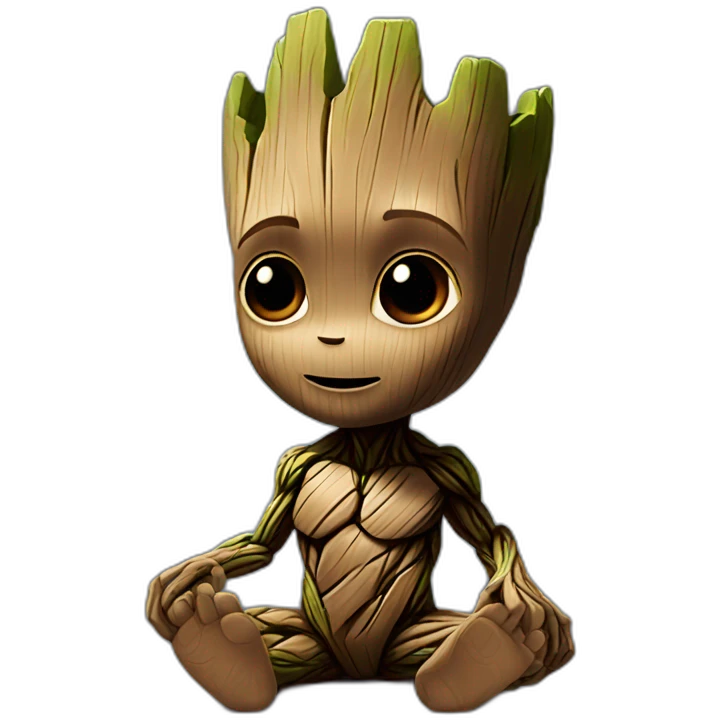 baby groot emoji