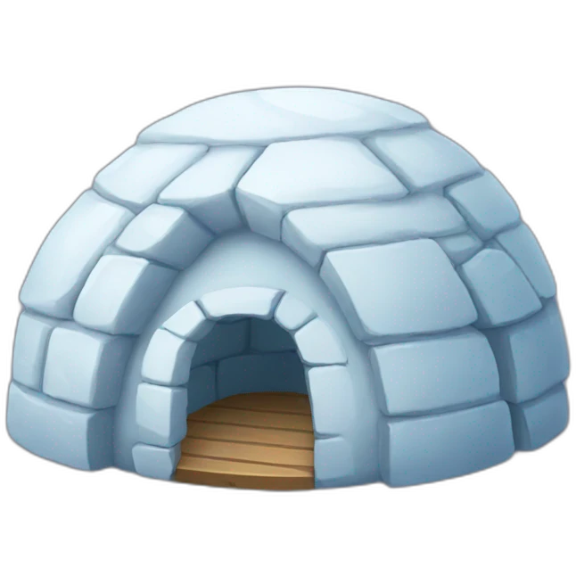 igloo crying and tears emoji