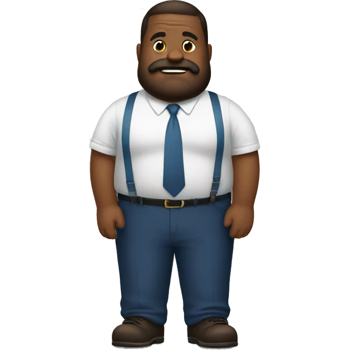 wide man emoji
