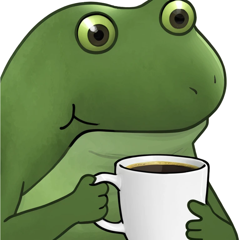 Aesthetic coffee emoji