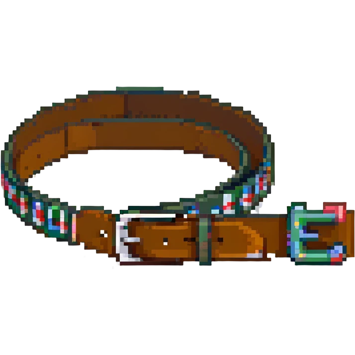 A belt with the letters S and E emoji