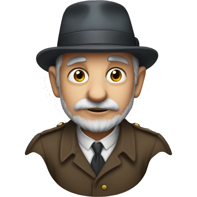 charlie caplin without hat emoji