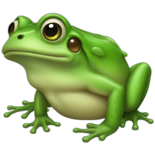 Fart Frog emoji