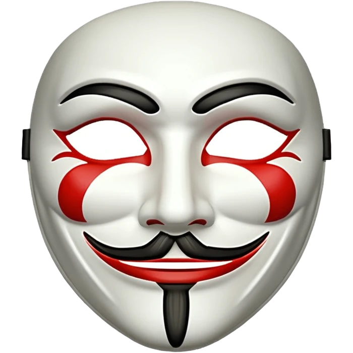 Vendetta mask emoji