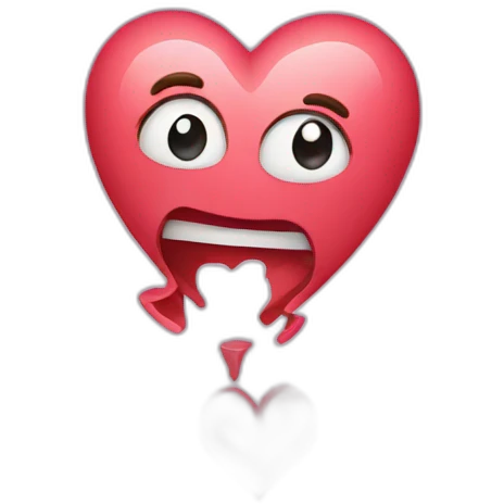 Broken heart emoji