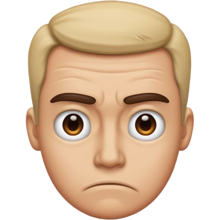 Fed up emoji face emoji