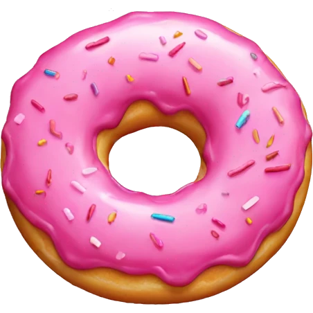 Pink Donut emoji