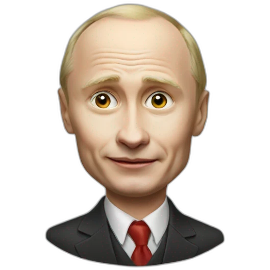 Miniature putin the clown emoji