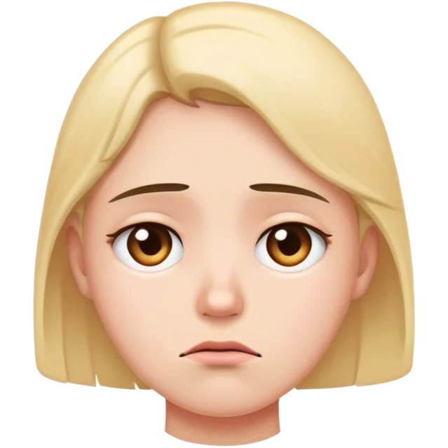 Sad emoji