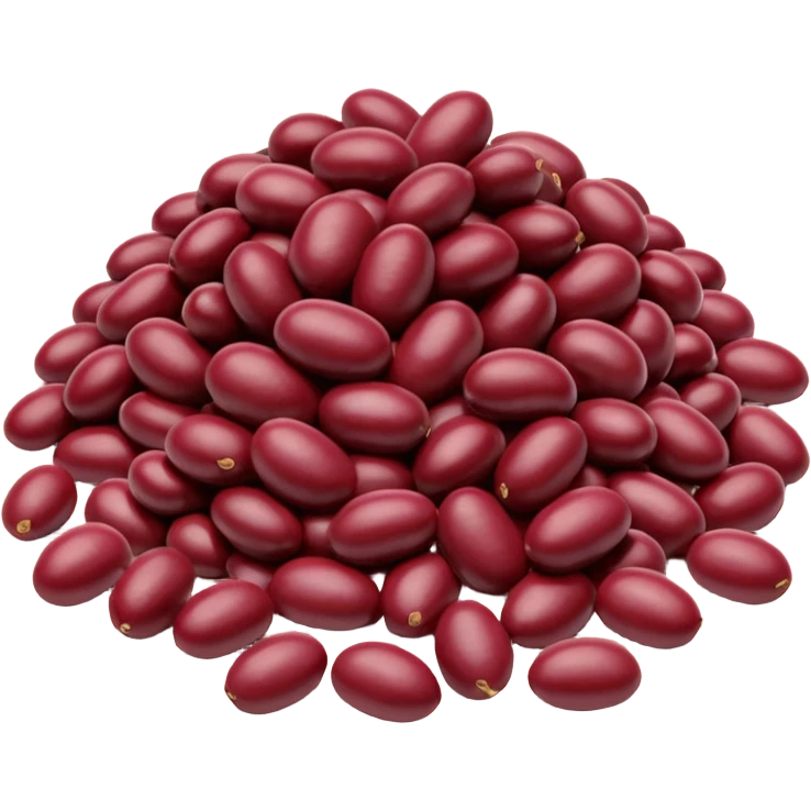 red beans emoji