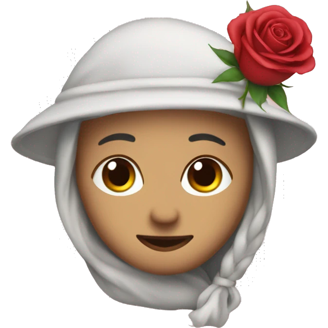 belsebu with rose emoji