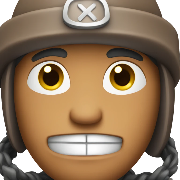 Chopper cute face emoji