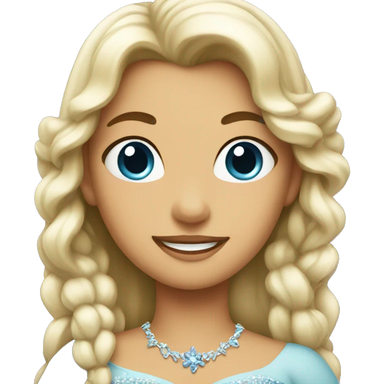 Pretty princess emoji