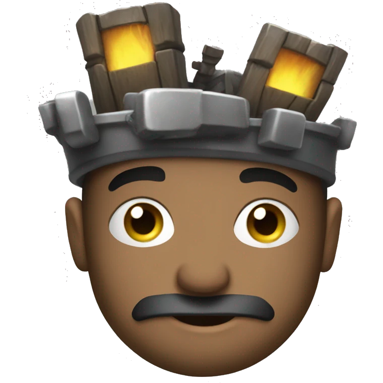 Moving junk castle  emoji