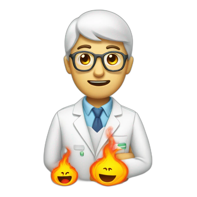 Farmacia ardiendo emoji