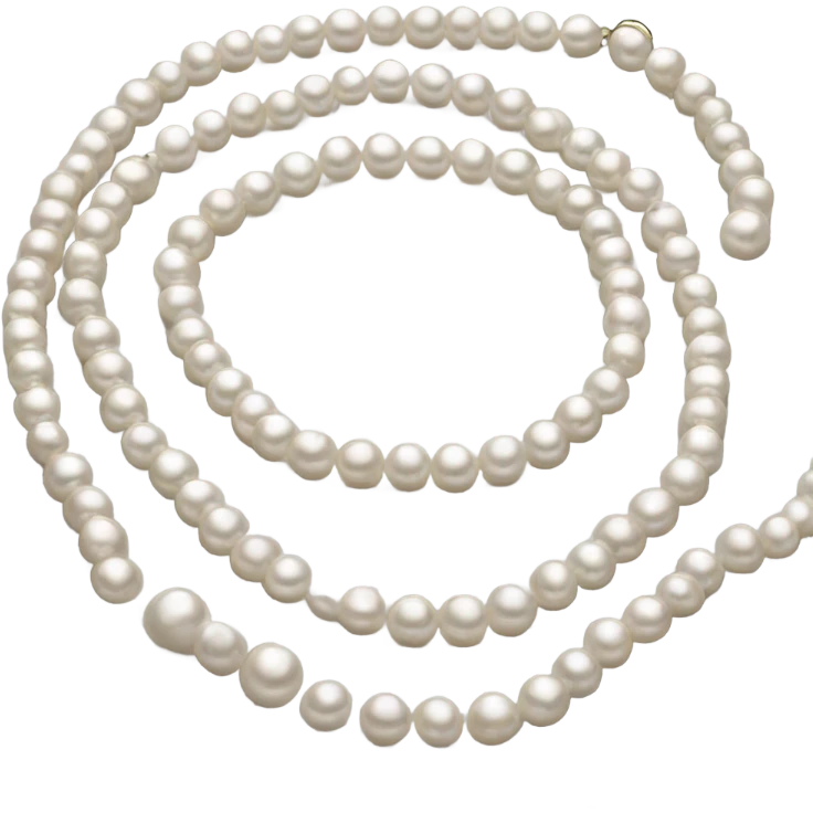 pearl necklace emoji