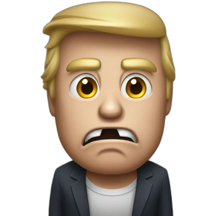 Donald-trump-angry emoji