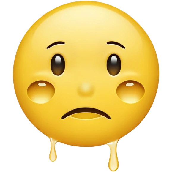 Crying smiley face emoji