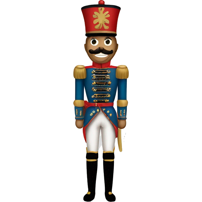 christmas nutcracker full body emoji