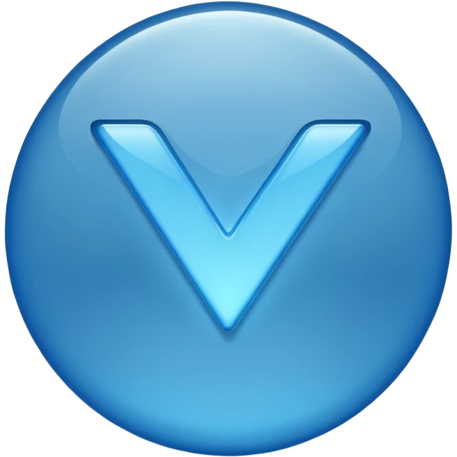 Blue tick verification  emoji