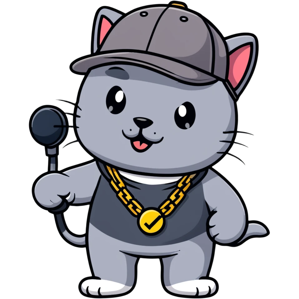 The most lyrically, gifted freestyle in rapping cat ever emoji