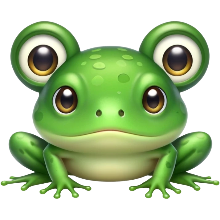 kawaii frog  emoji