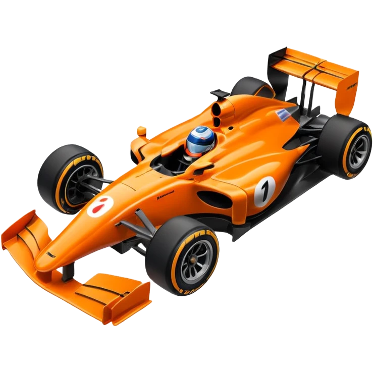 mclaren formula 1 car emoji