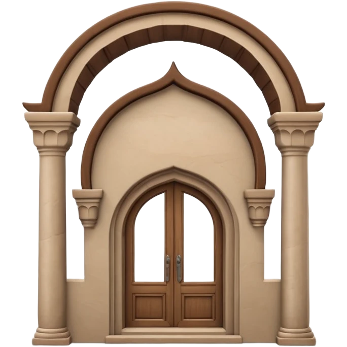 3D Apple-style emoji of a full traditional Turkish han building, showing the entire stone structure with arches, wooden doors, and windows. Rounded, glossy, smooth, soft shadows, white background.








 emoji