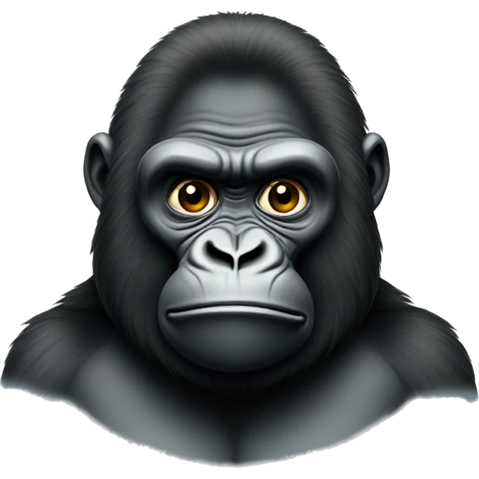 Gorille blanc  emoji