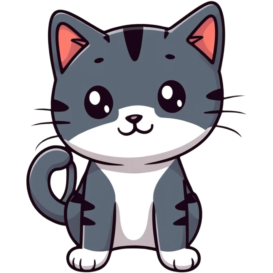 cute playful cat emoji
