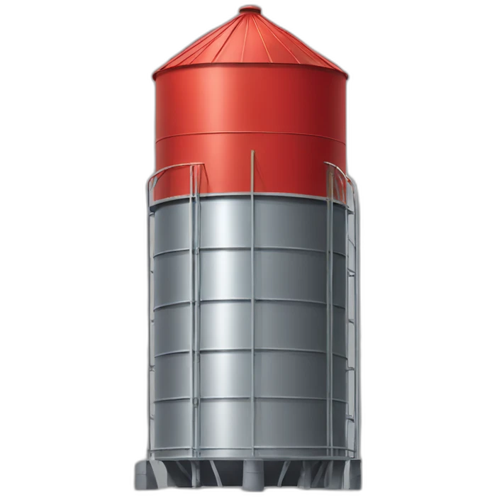 red silo emoji