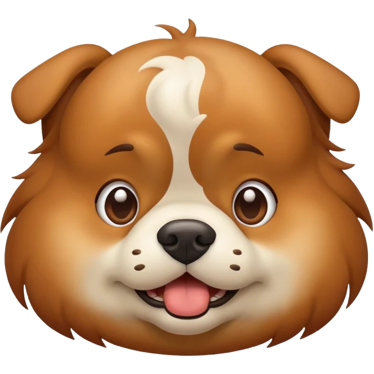 Dog farting  emoji