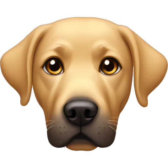 Labrador  emoji