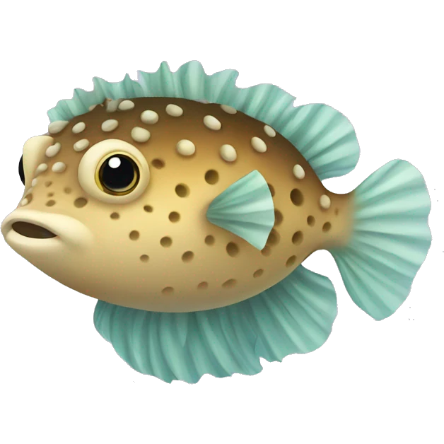 Princess Pufferfish emoji