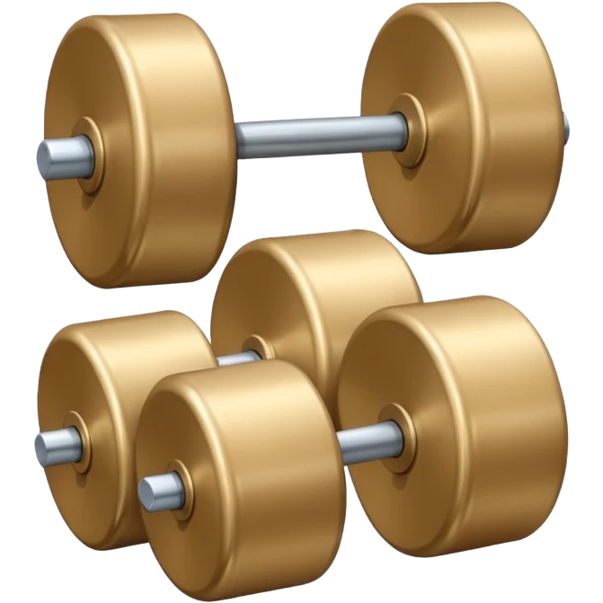 Beige weights emoji