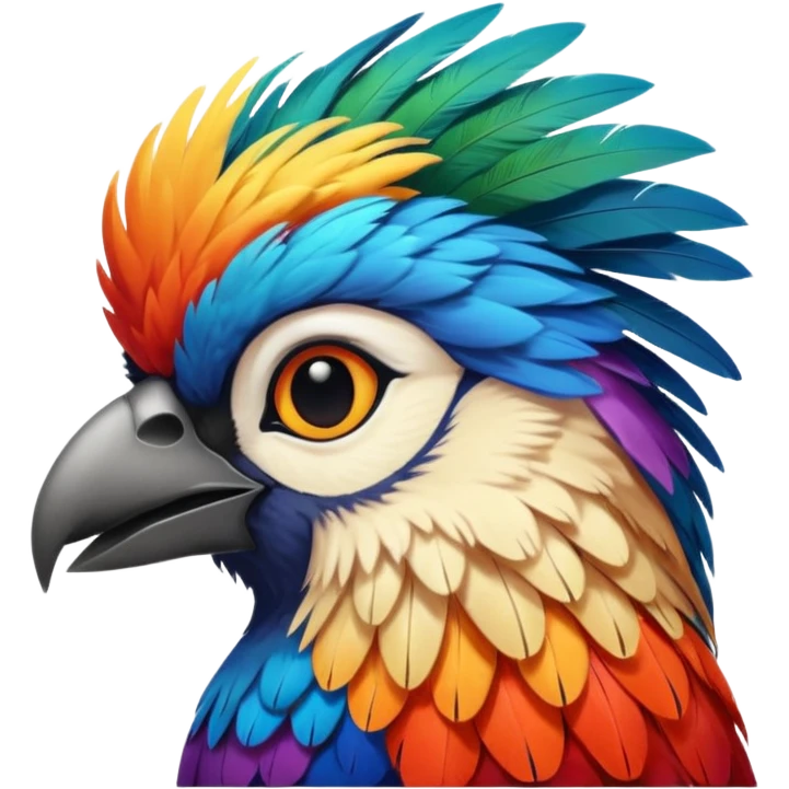 with bird please emoji