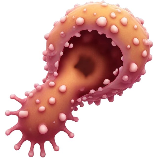 the amoeba bacterium emoji