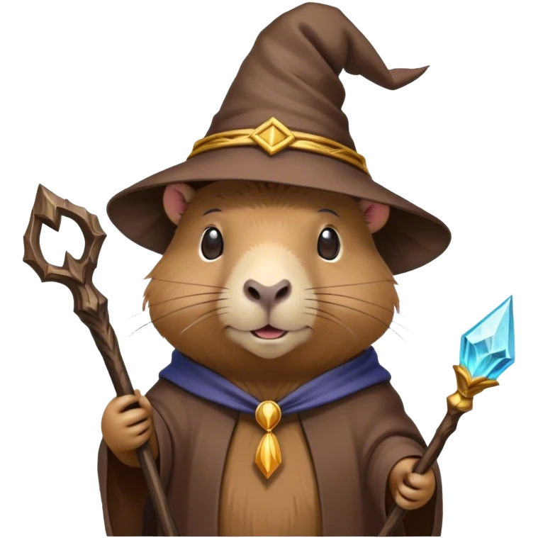 wizard cappybara emoji