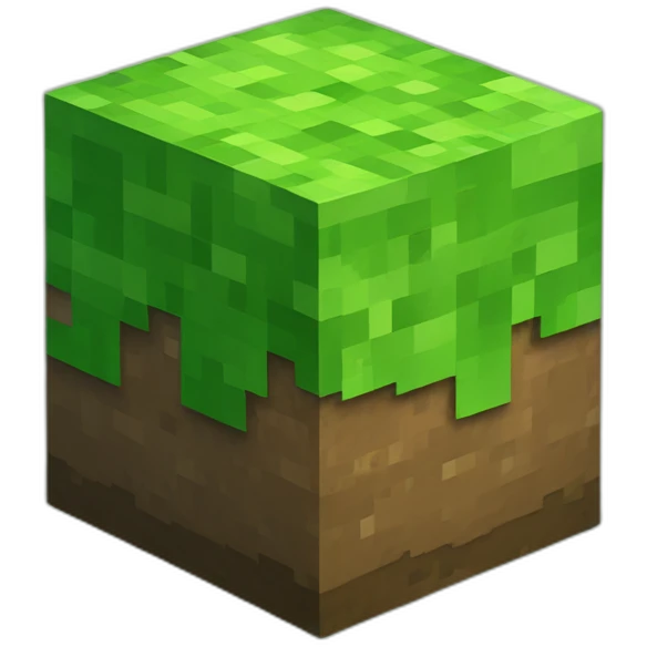Minecraft grassblock emoji
