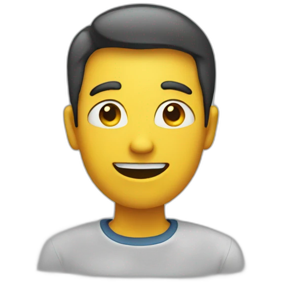 A person is talking emoji