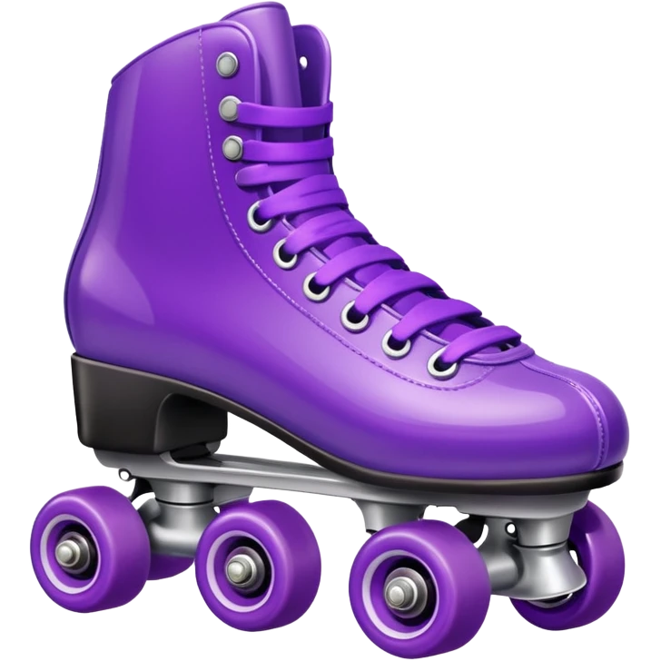 Roller Skates -purple emoji