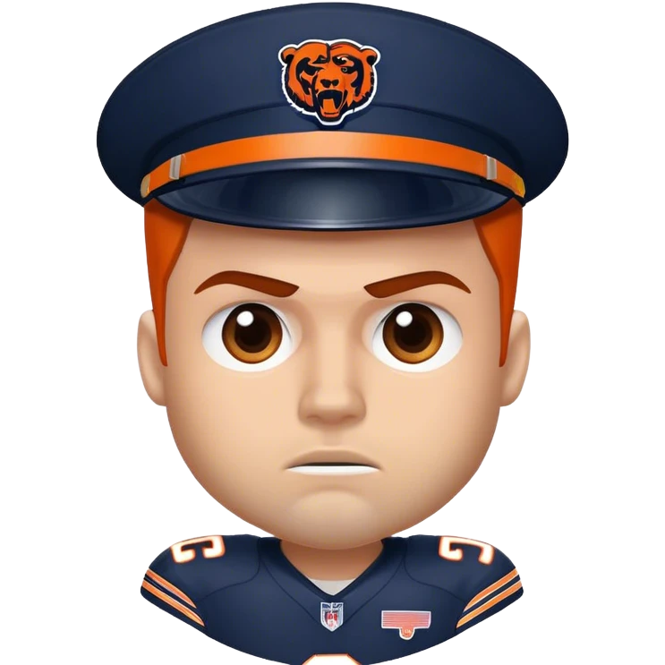 Chicago bears 18 emoji