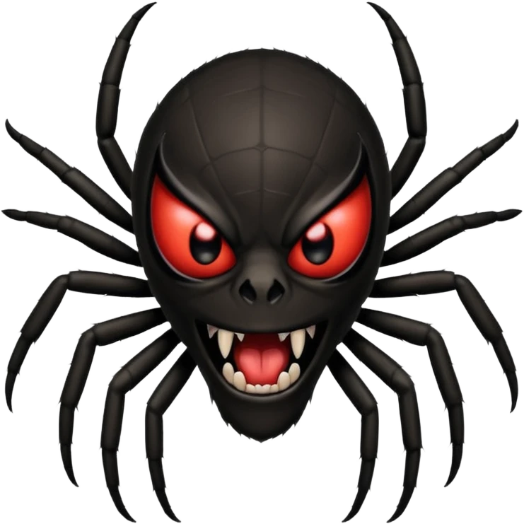 Groom spider emoji